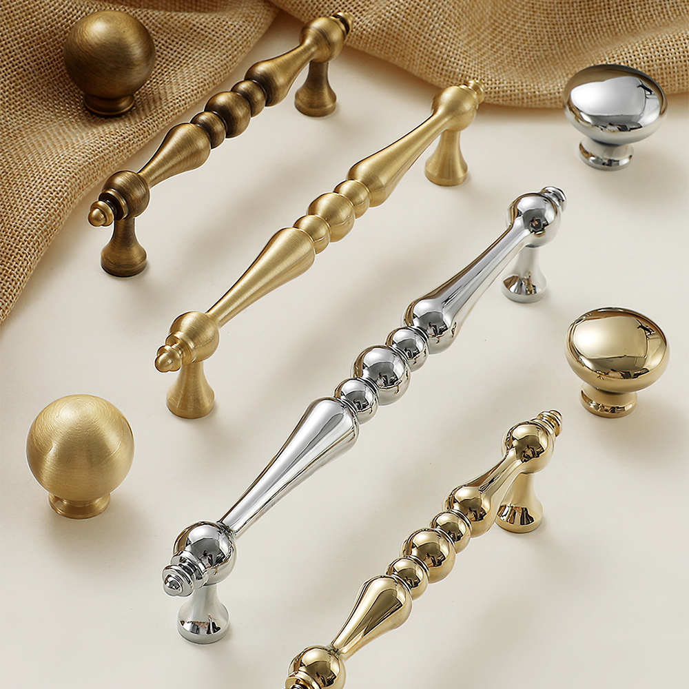 Bronze Vintage Brass Wardrobe Handles