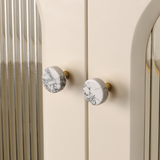 Light Luxury Brass Crystal Single Hole Knob