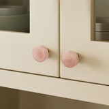 Light Luxury Brass Crystal Single Hole Knob