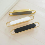 Modern Gold Chrome Kitchen Cabinet Handle and Knobs