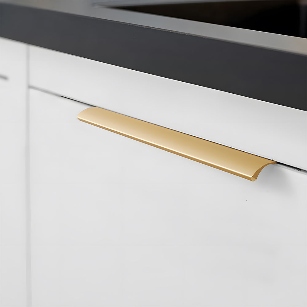 Aluminum Alloy Wardrobe Door Invisible Edge Cabinet Handles