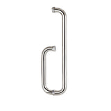 Bathroom 304 Stainless Steel Glass Door Handles