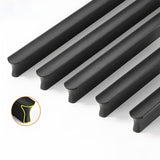 Classic Simple Aluminum Alloy Kitchen Hardware Handles