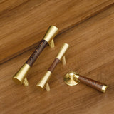 Classical Pure Copper Wood Cabinet Handles