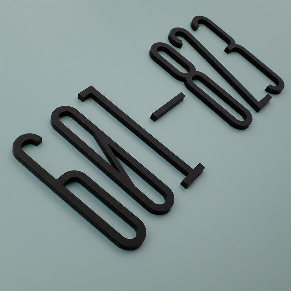 Modern Acrylic Address House Number