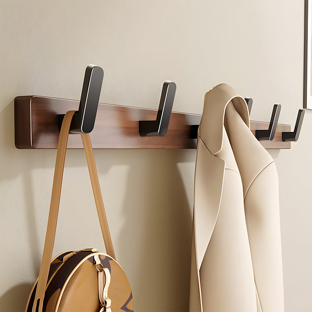 Wall Coat Hanger Light Luxury Solid Wood Coat Hook