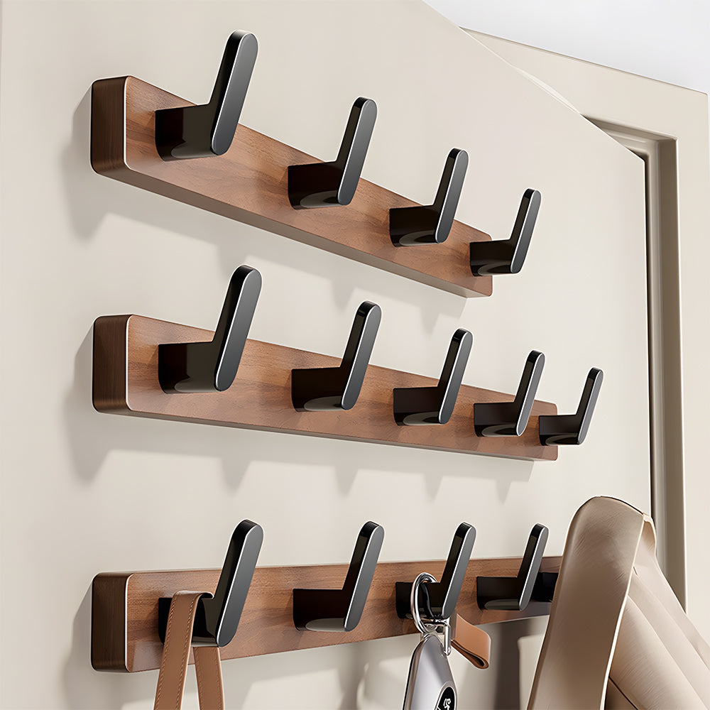 Wall Coat Hanger Light Luxury Solid Wood Coat Hook