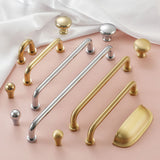 Luxurious Nordic Brass Cabinet Drawer Handles