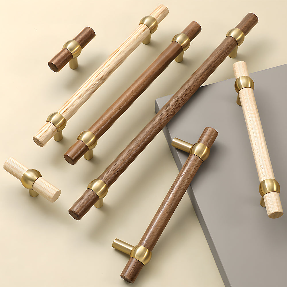 Modern Simple Drawer Door Wooden Cabinet Handle