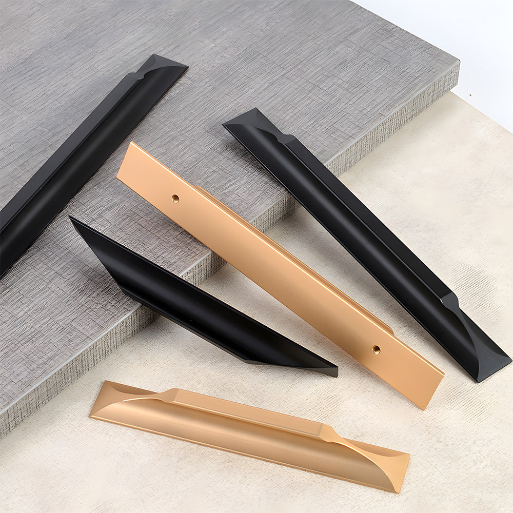Trapezoidal Modern Kitchen Cabinet Drawer Handle