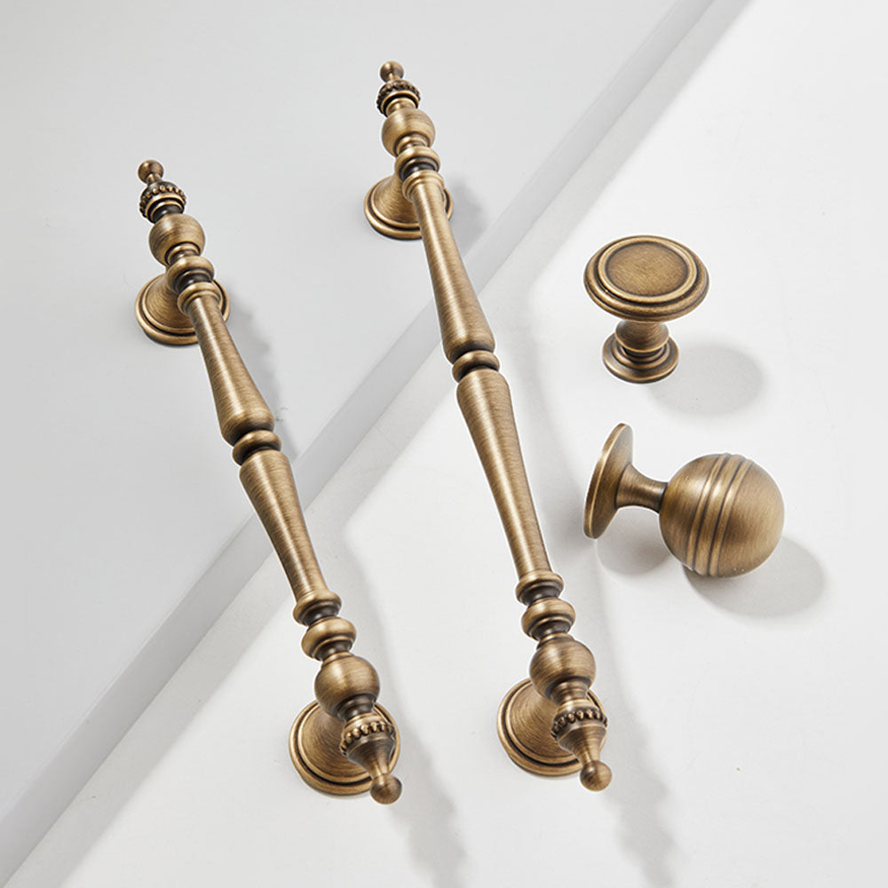 Classic Vintage Solid Brass Kitchen Cabinet Pulls