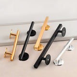 Simple Cabinet Handle with Round Base and Round Handle