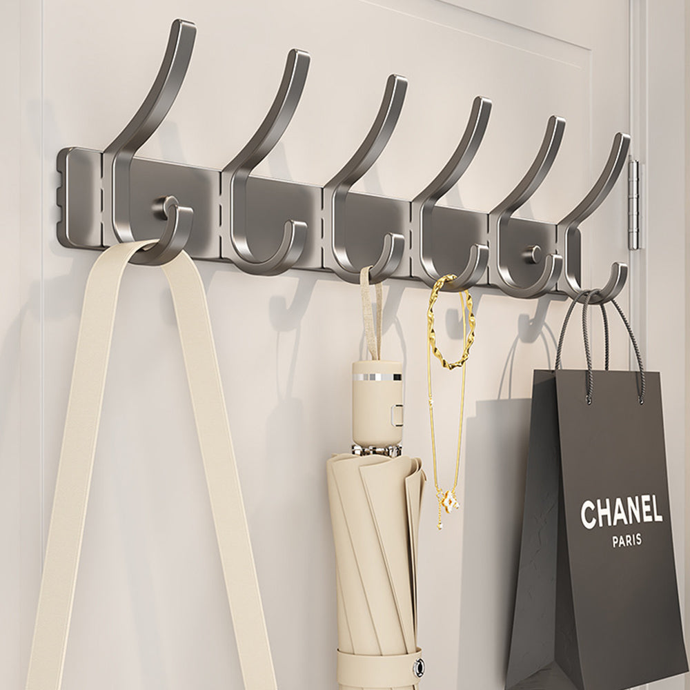 Bedroom Door Coat Storage Aluminum Alloy Steel Hook