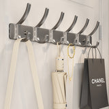 Bedroom Door Coat Storage Aluminum Alloy Steel Hook