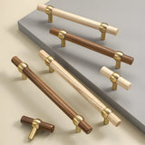 Modern Simple Drawer Door Wooden Cabinet Handle