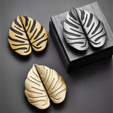 Leaf Brass Kitchen Pulls Drawer Knobs(A PAIR)