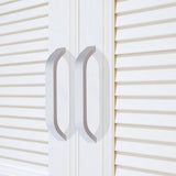 Sleek Curved Aluminum Alloy Cabinet Drawer Handles