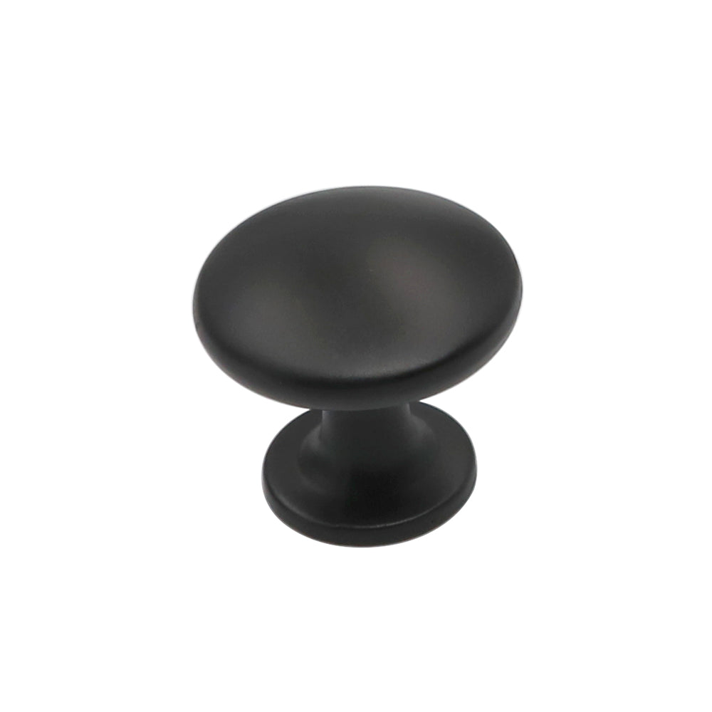 Black Round Cabinet Knobs for Kitchen