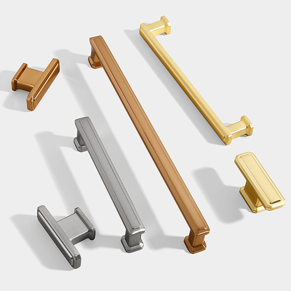 Classic Contemporary Zinc Alloy Cabinet Pulls