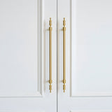 Gold Brass Wardrobe Door Handles