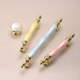 Luxury Colorful Ceramic Cabinet Wardrobe Handle