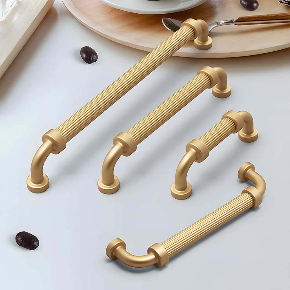 French Stripe Wardrobe Door Drawer Handles