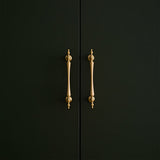 Retro Gold Brass Wardrobe Handles And Knobs