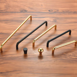 Simple Aluminum Alloy Rounded Arc Cabinet Handle