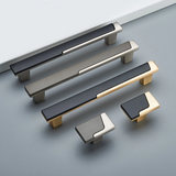 Zinc Alloy Modern Cabinet Handles Drawer Pulls for Kitchen