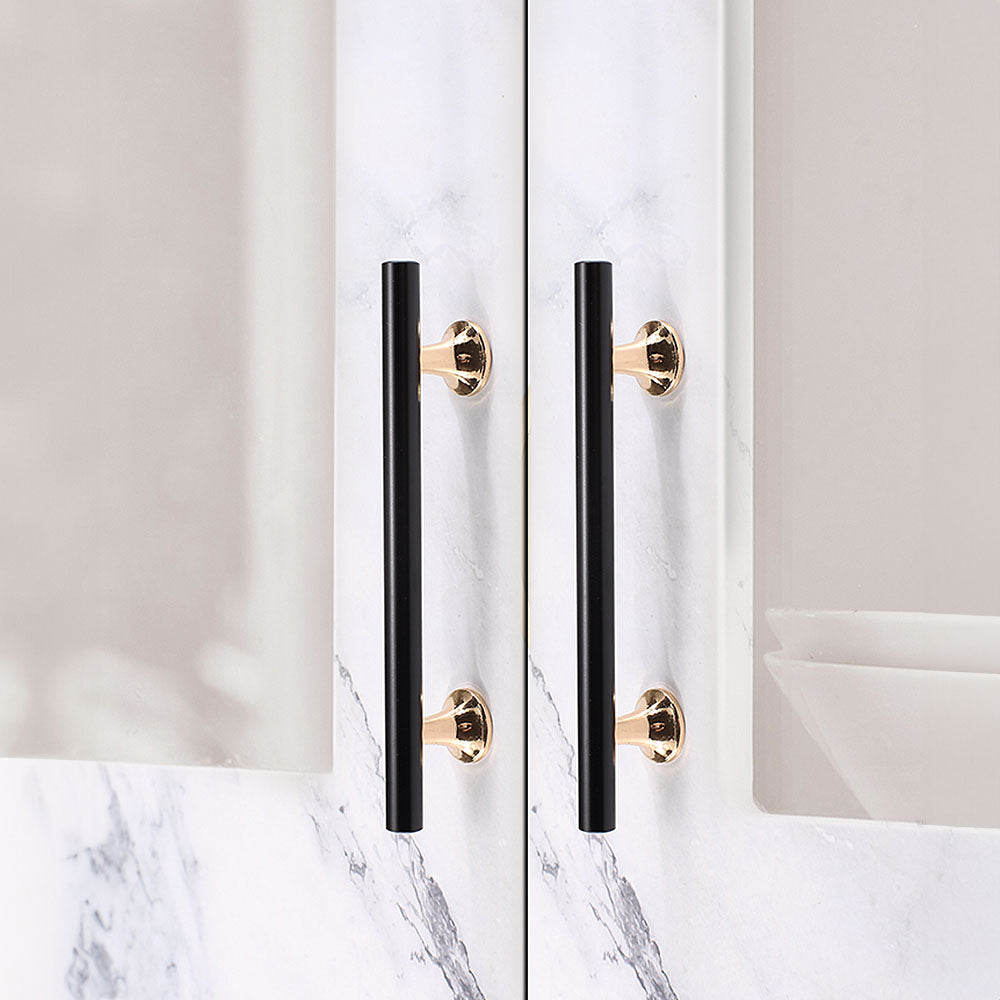 Modern Minimalist High-End Black Long Cabinet Door Handle