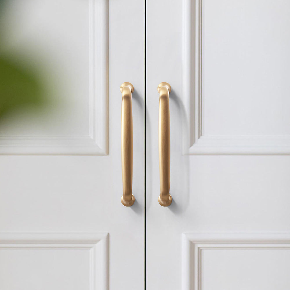 Gold Black Simple Classic Cabinet Handles