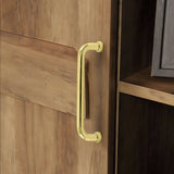 French Retro Brass Wardrobe Drawer Handles