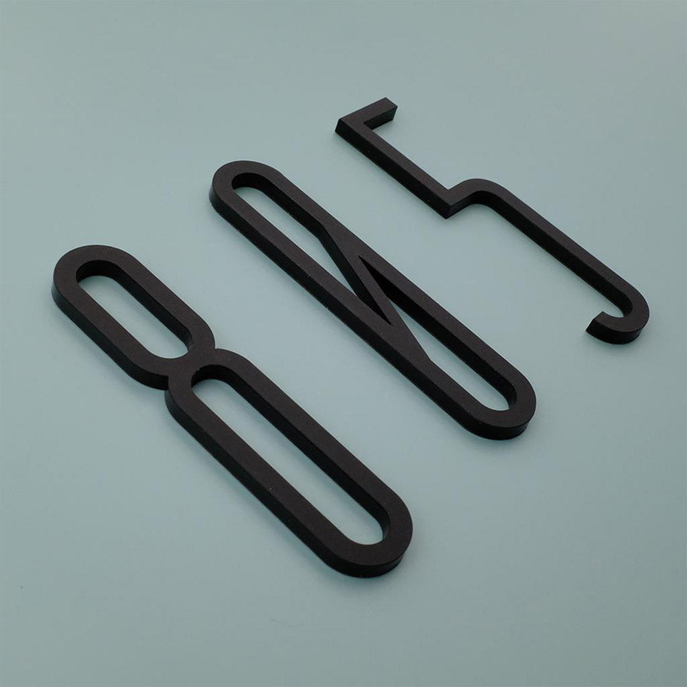 Modern Acrylic Address House Number