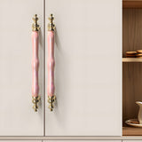 Luxury Colorful Ceramic Cabinet Wardrobe Handle