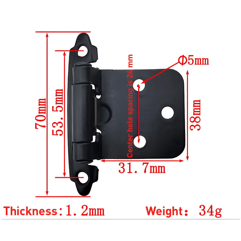 American Hydraulic Buffer Self-Closing Door Hinge