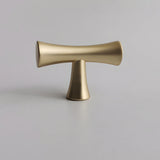 Simple Curved Zinc Alloy Cabinet Handles