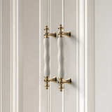 Luxury Elegant Ceramic Cabinet Drawer Pulls