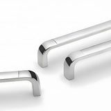 Modern Frosted Bow Cabinet Door Drawer Pull