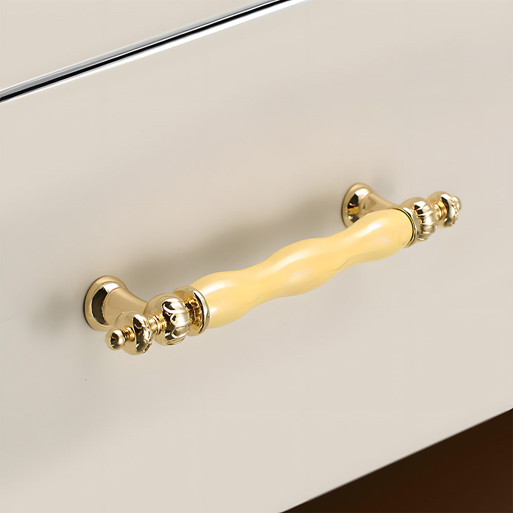 Luxury Colorful Ceramic Cabinet Wardrobe Handle