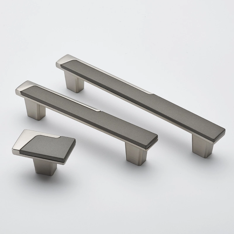 Modern Zinc Alloy Removable Cabinet Handles Drawer Pulls