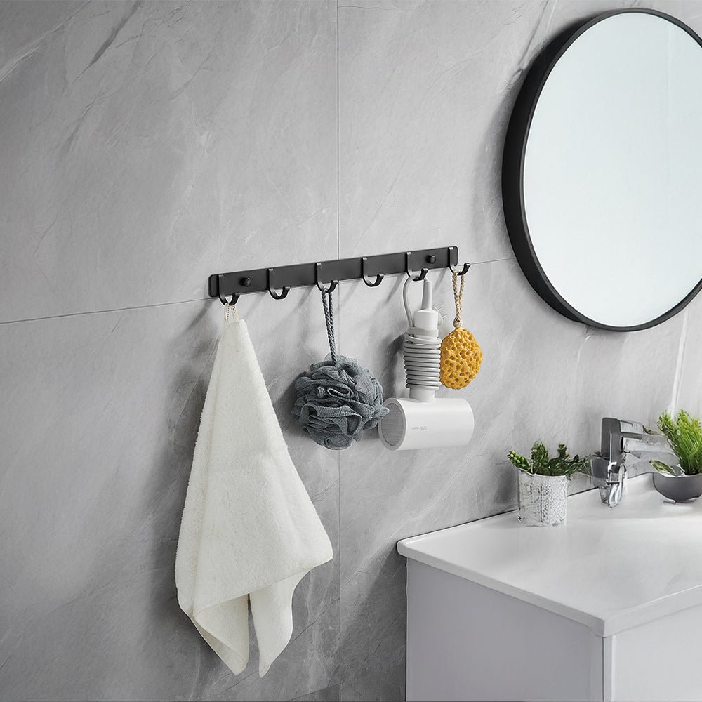 Fashion Bathroom Space Aluminum Towel Hook