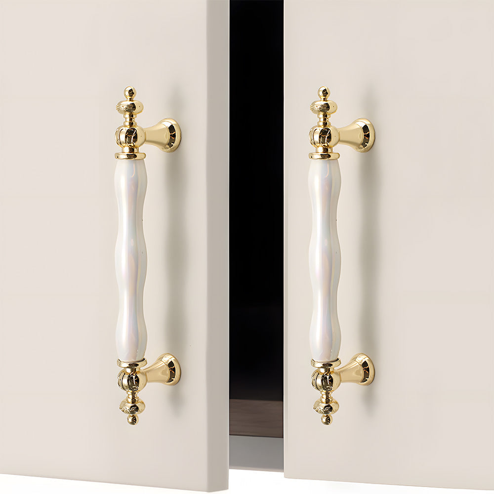 Luxury Colorful Ceramic Cabinet Wardrobe Handle