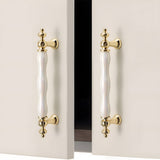 Luxury Colorful Ceramic Cabinet Wardrobe Handle