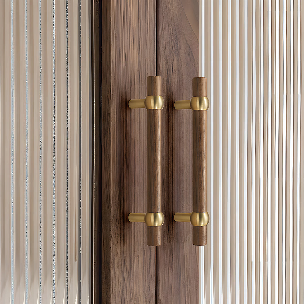 Modern Simple Drawer Door Wooden Cabinet Handle