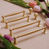 European Style Gold Wardrobe Cabinet Door Handle