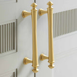 Soild Gold Brass Drawer Pulls Cupboard Cabinet Knobs