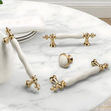 Luxury Elegant Ceramic Cabinet Drawer Pulls
