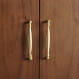 Neoclassical Pastoral Simple European Brass Cabinet Handle