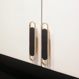 Modern Gold Chrome Kitchen Cabinet Handle and Knobs