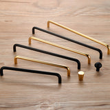 Simple Aluminum Alloy Rounded Arc Cabinet Handle